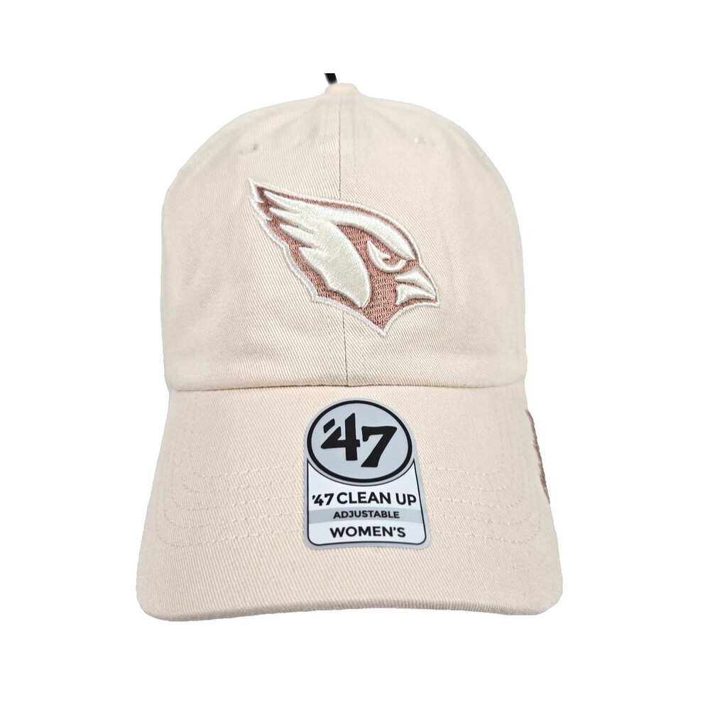 Arizona Cardinals Women's ‘47 Brand NFL Clean Up Football Hat Cap Adjustable New